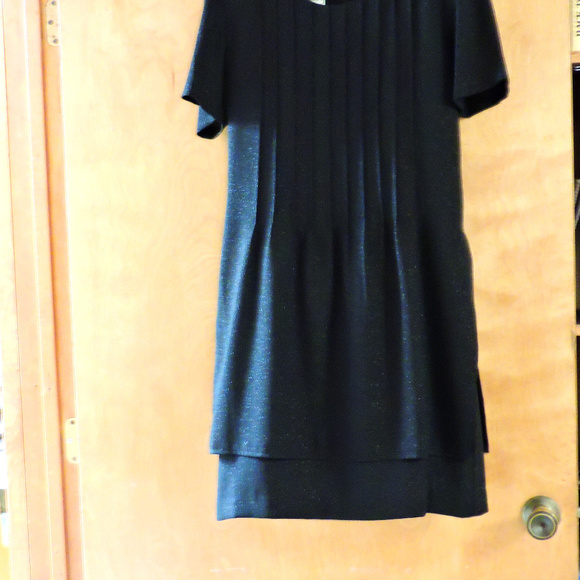 KARIN STEVENS women's Dress sz 10 Black - Picture 4 of 7